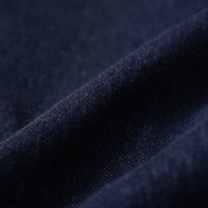 ニットデニムパンツ　NAVY