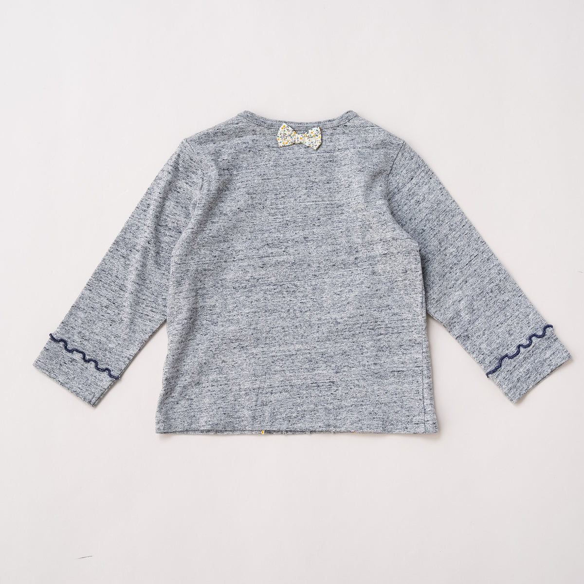 タックデザインTシャツ　GRAY