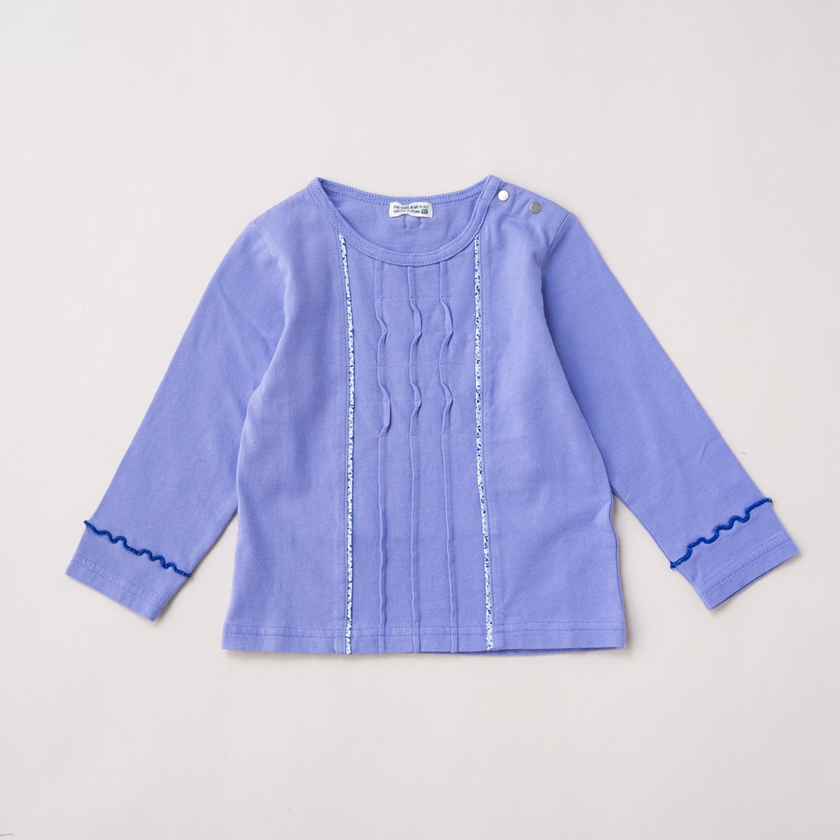 タックデザインTシャツ　PURPLE