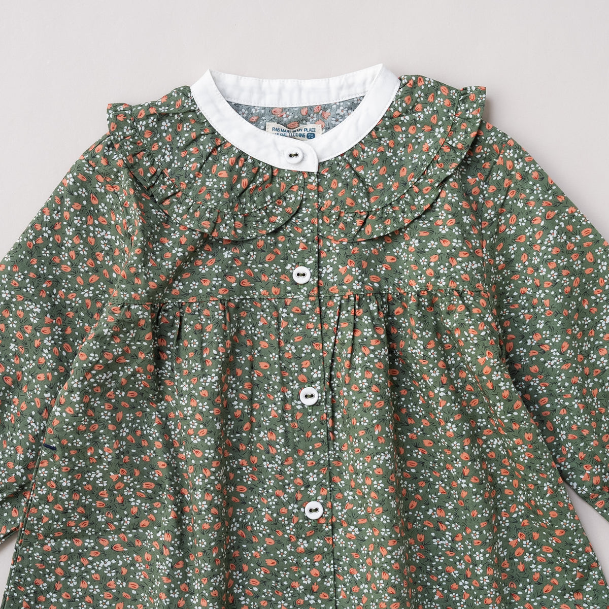 ブラウスワンピース　PRINT
