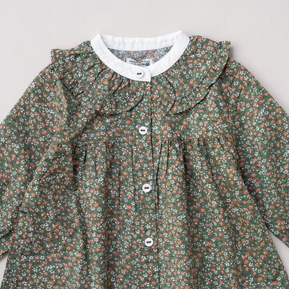 ブラウスワンピース　PRINT