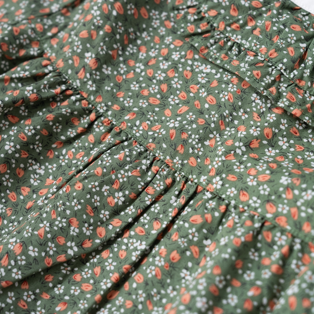 ブラウスワンピース　PRINT