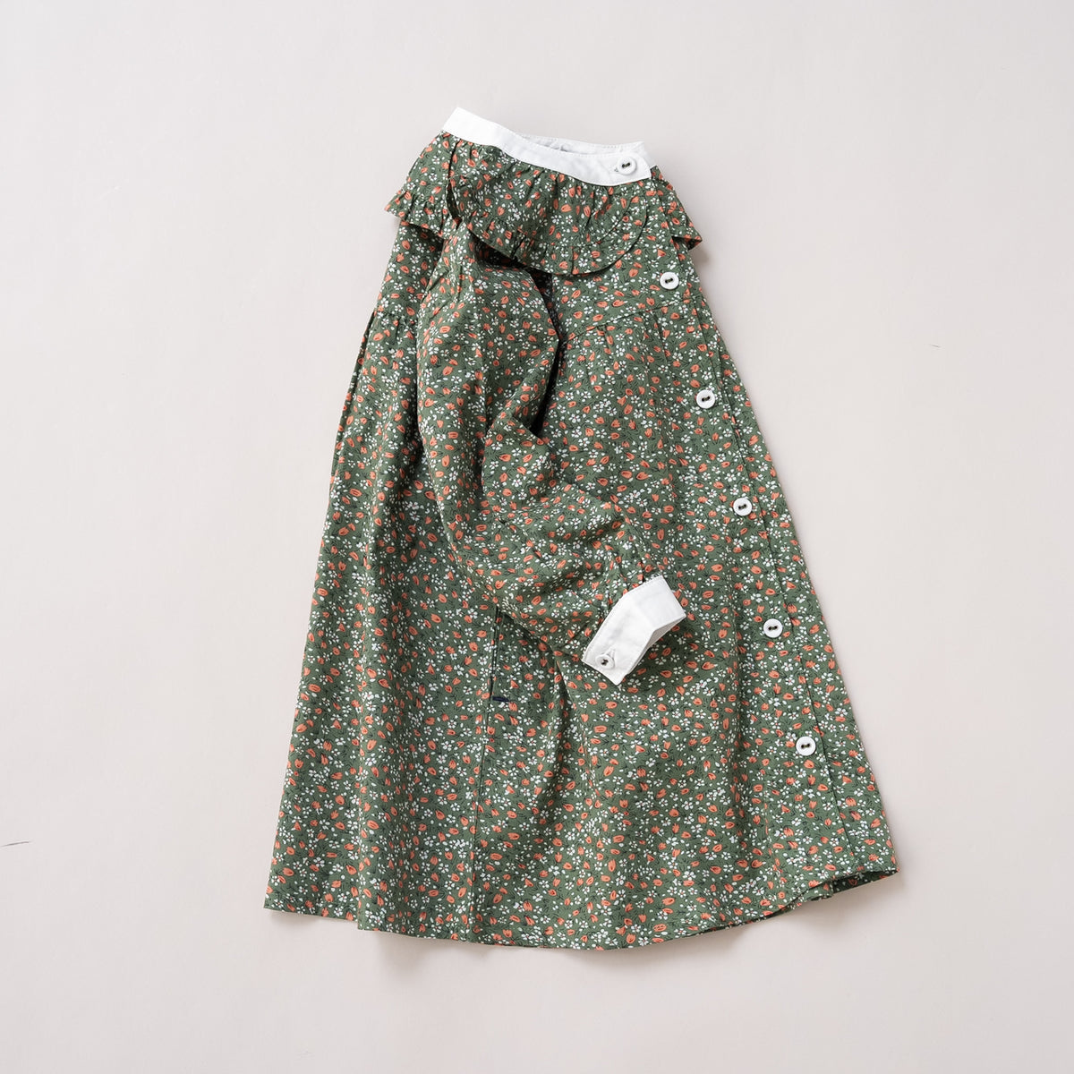 ブラウスワンピース　PRINT