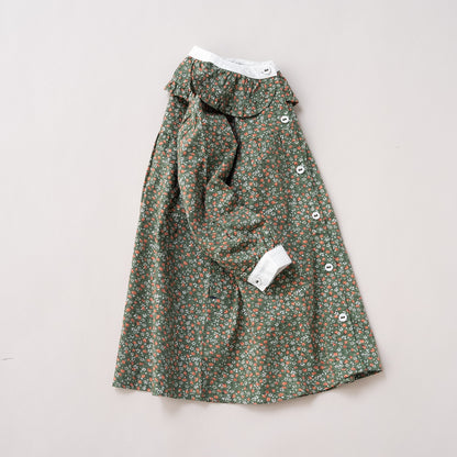 ブラウスワンピース　PRINT
