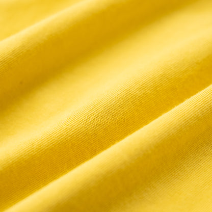 フリルハイネックTシャツ　YELLOW