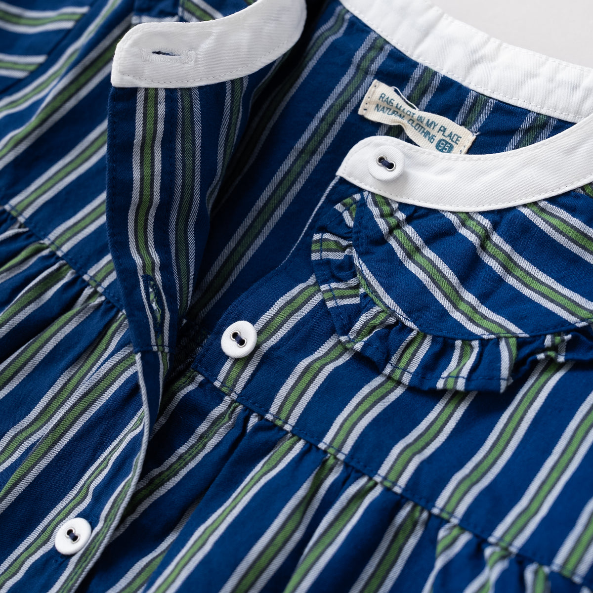 ブラウスワンピース　STRIPE