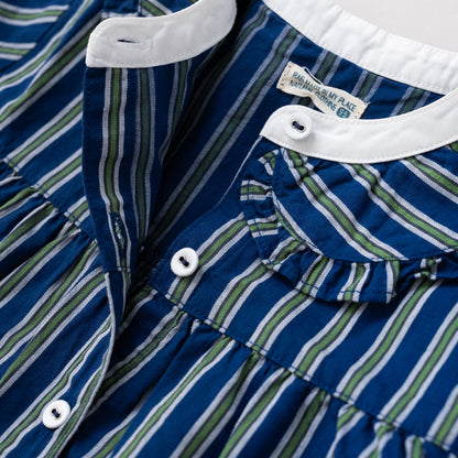 ブラウスワンピース　STRIPE