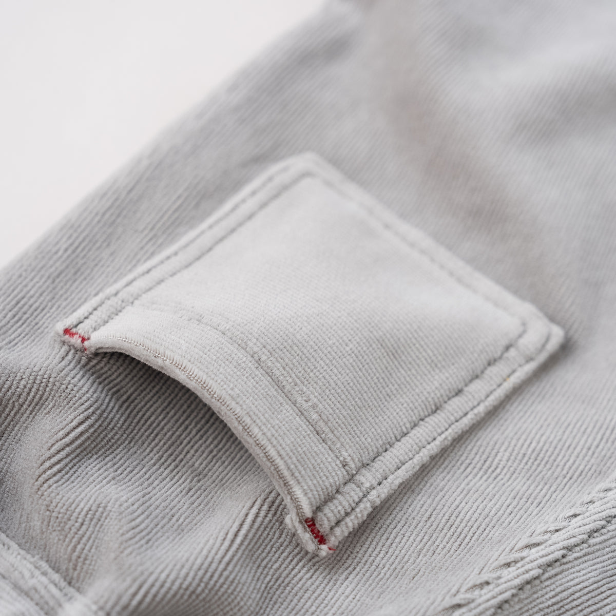ニットコールパンツ　GRAY