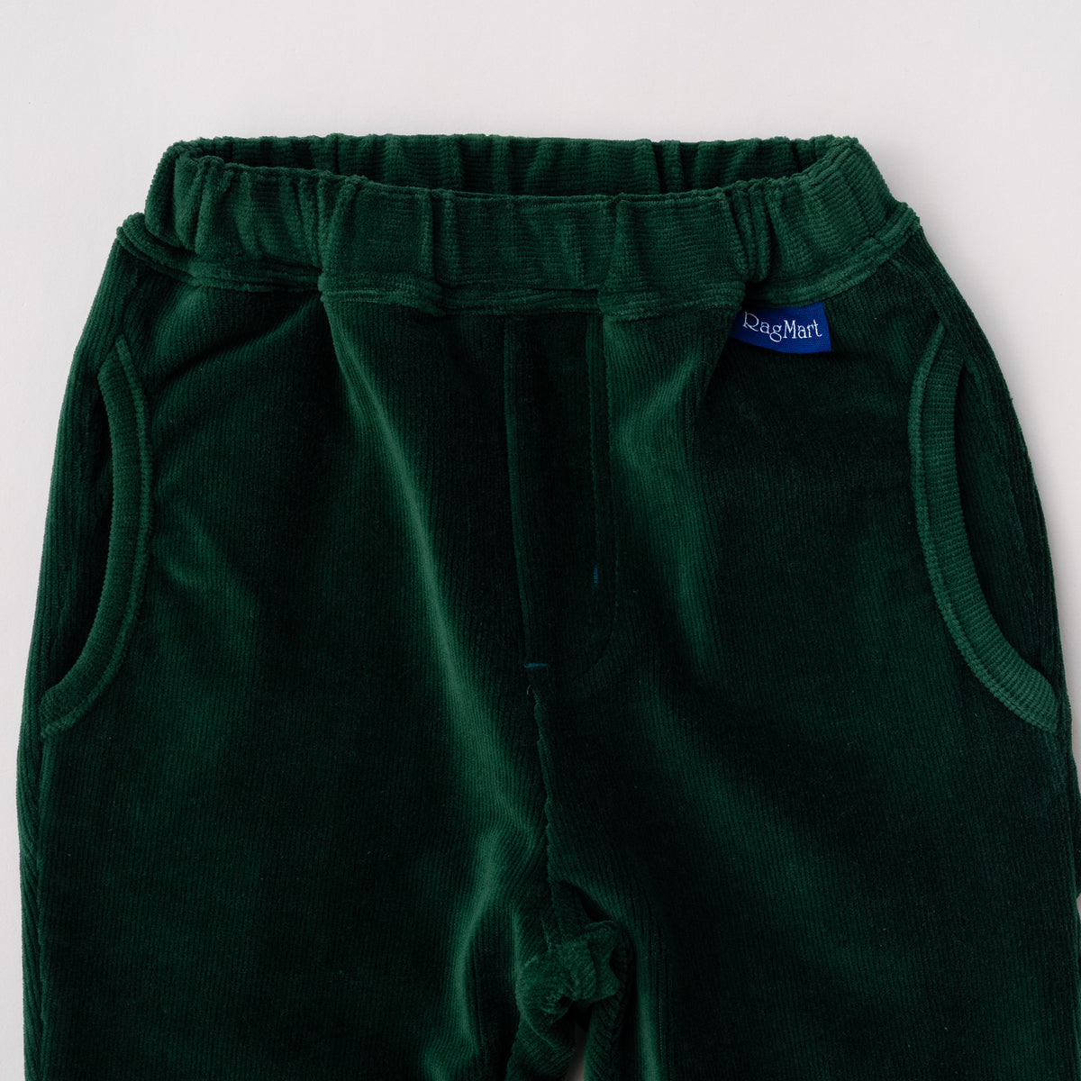 ニットコールパンツ　GREEN