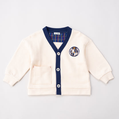 トラッドスタイルカーディガン　IVORY