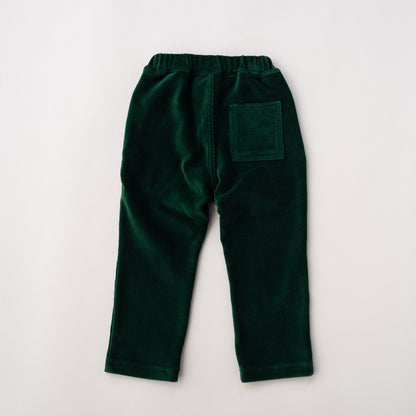 ニットコールパンツ　GREEN