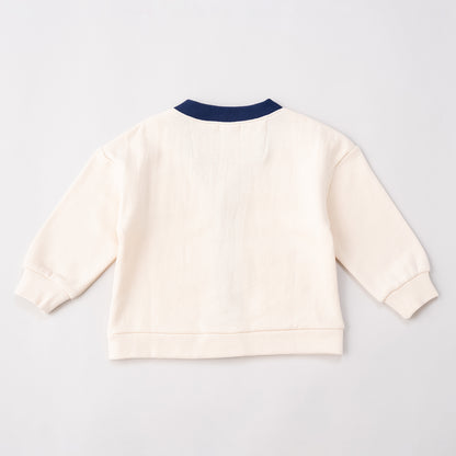 トラッドスタイルカーディガン　IVORY