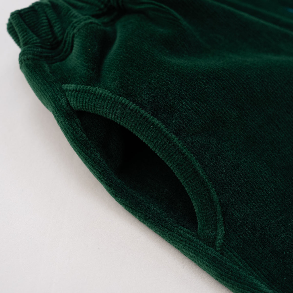 ニットコールパンツ　GREEN