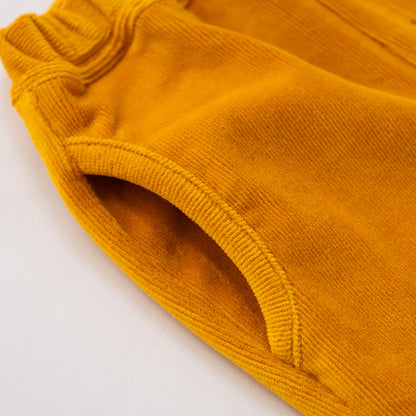 ニットコールパンツ　YELLOW