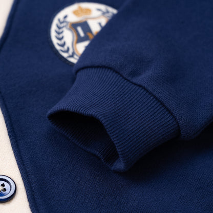 トラッドスタイルカーディガン　NAVY