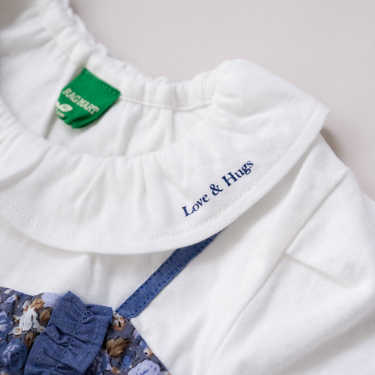 3ピースセット(チュニック・パンツ・ヘアバンド)　BLUE