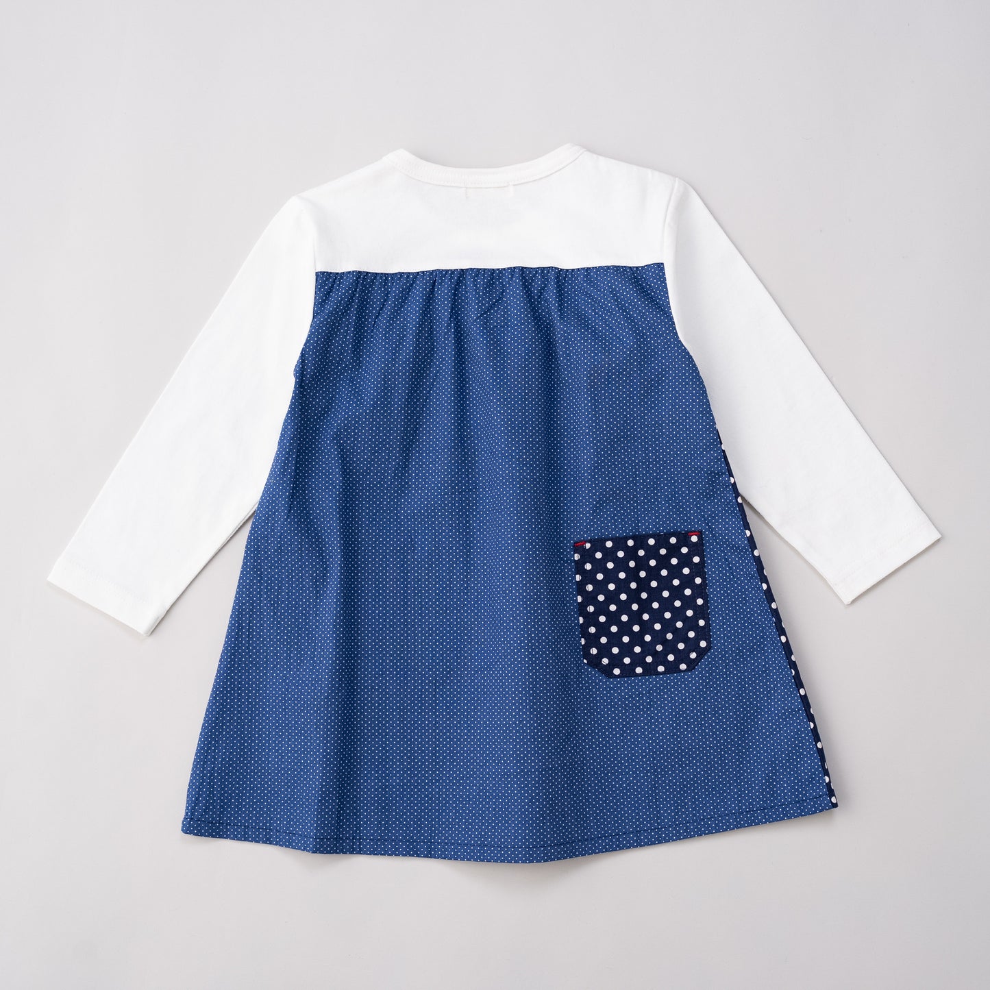 切り替えTシャツワンピース　DOT