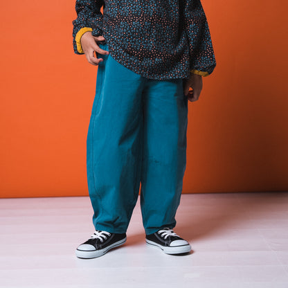 カーブパンツ　BLUE