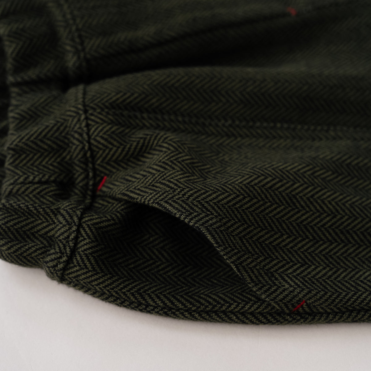 ジャガードニットリブパンツ　KHAKI