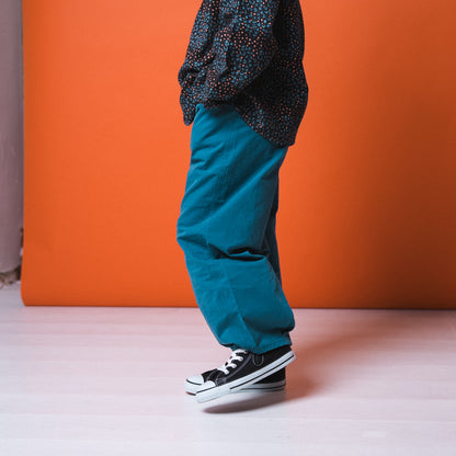 カーブパンツ　BLUE