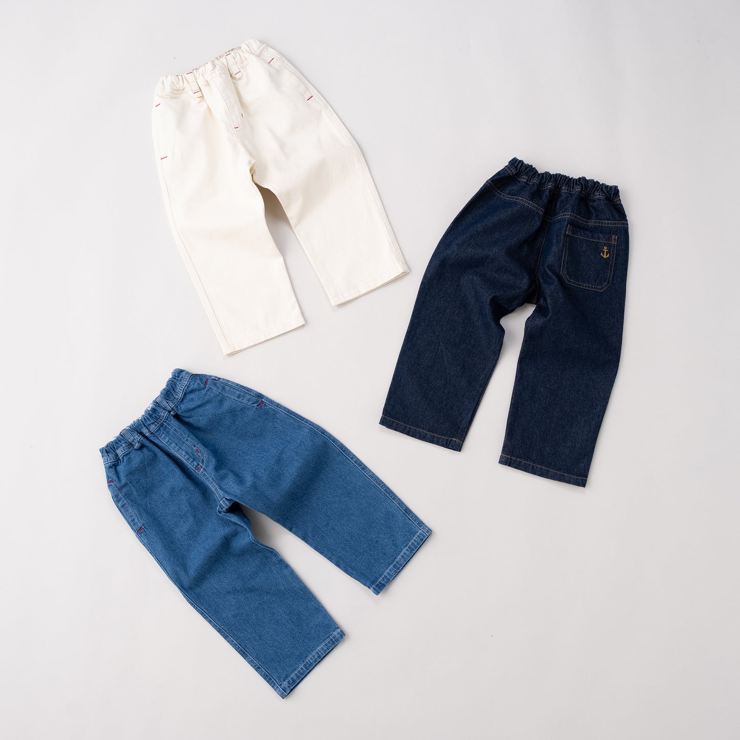 デニムワークパンツ　NAVY