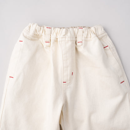 デニムワークパンツ　IVORY