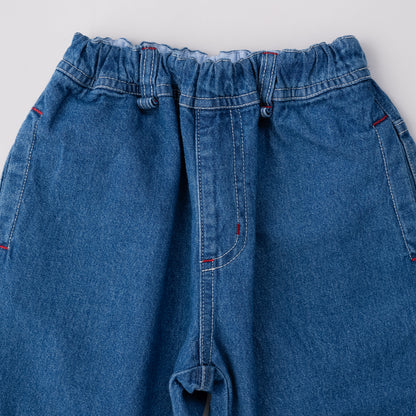 デニムワークパンツ　BLUE
