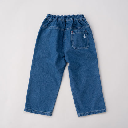 デニムワークパンツ　BLUE
