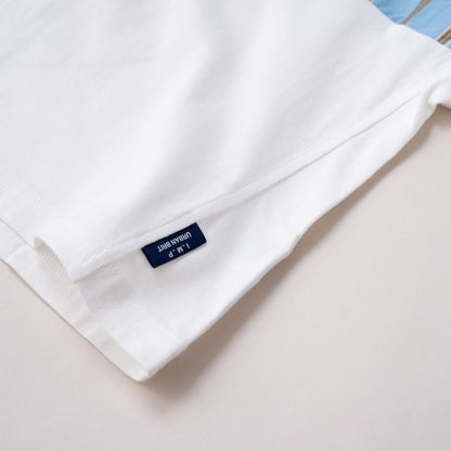 ヘンリーネックTシャツ　OFF-WHITE