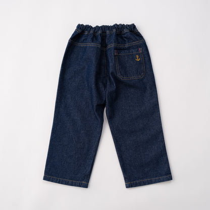 デニムワークパンツ　NAVY