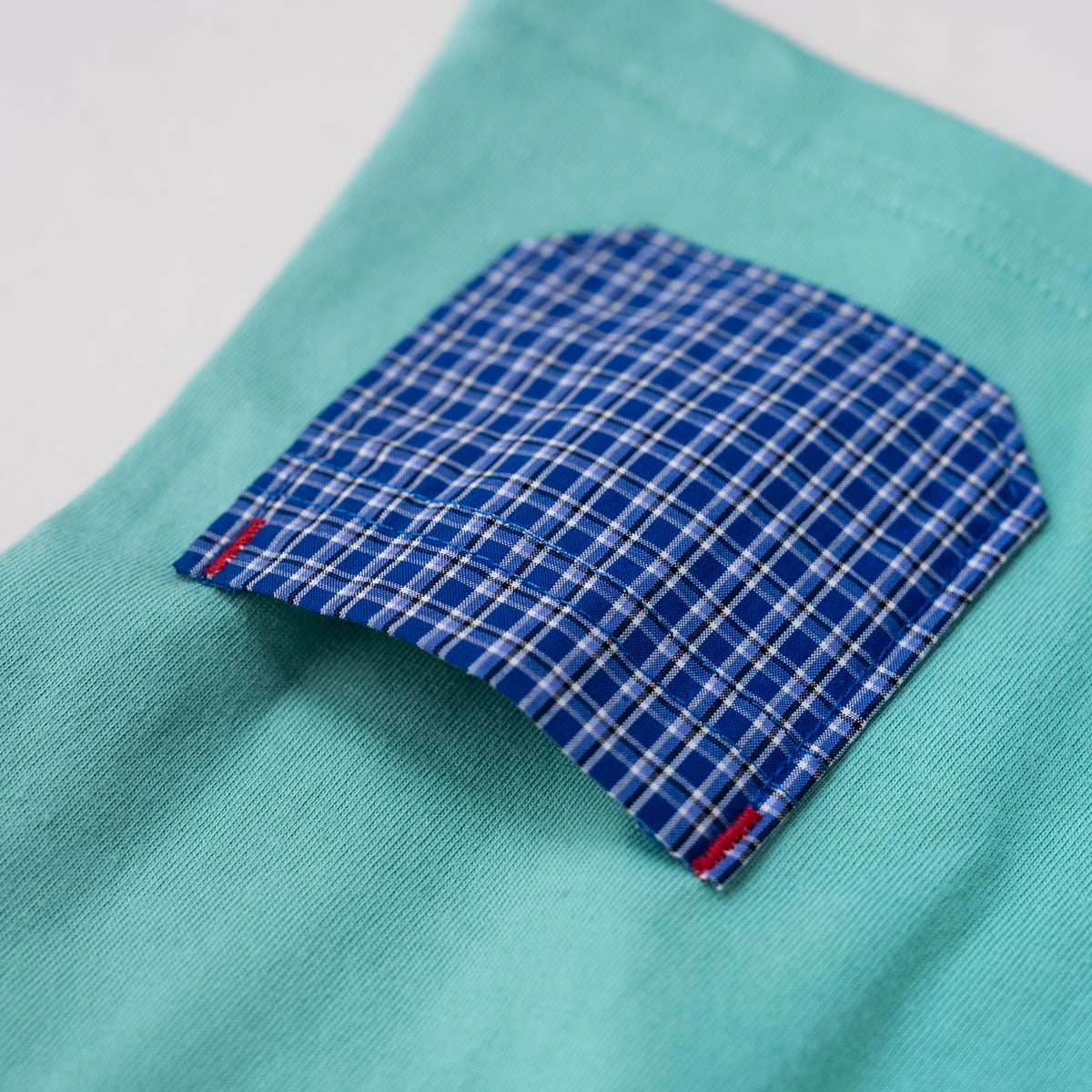 ヘンリーネックTシャツ　GREEN