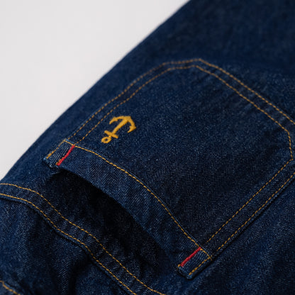 デニムワークパンツ　NAVY