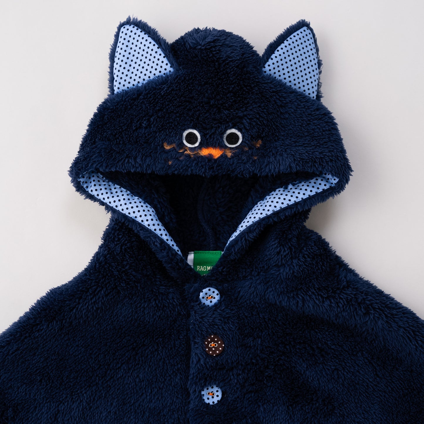 アニマルフードティペット【ネコ】　NAVY