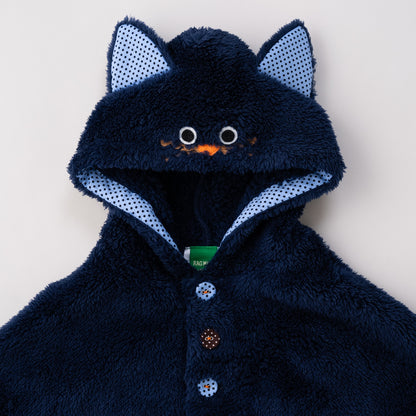 アニマルフードティペット【ネコ】　NAVY