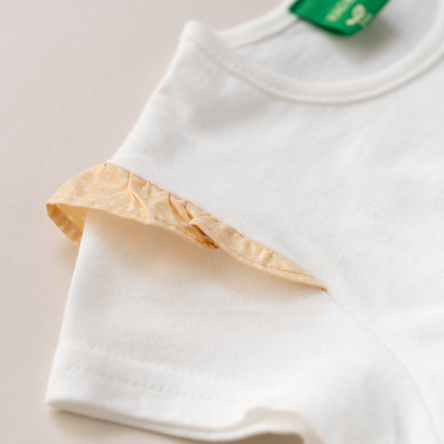 パッチワークTシャツ＆パンツセット　OFF-WHITE