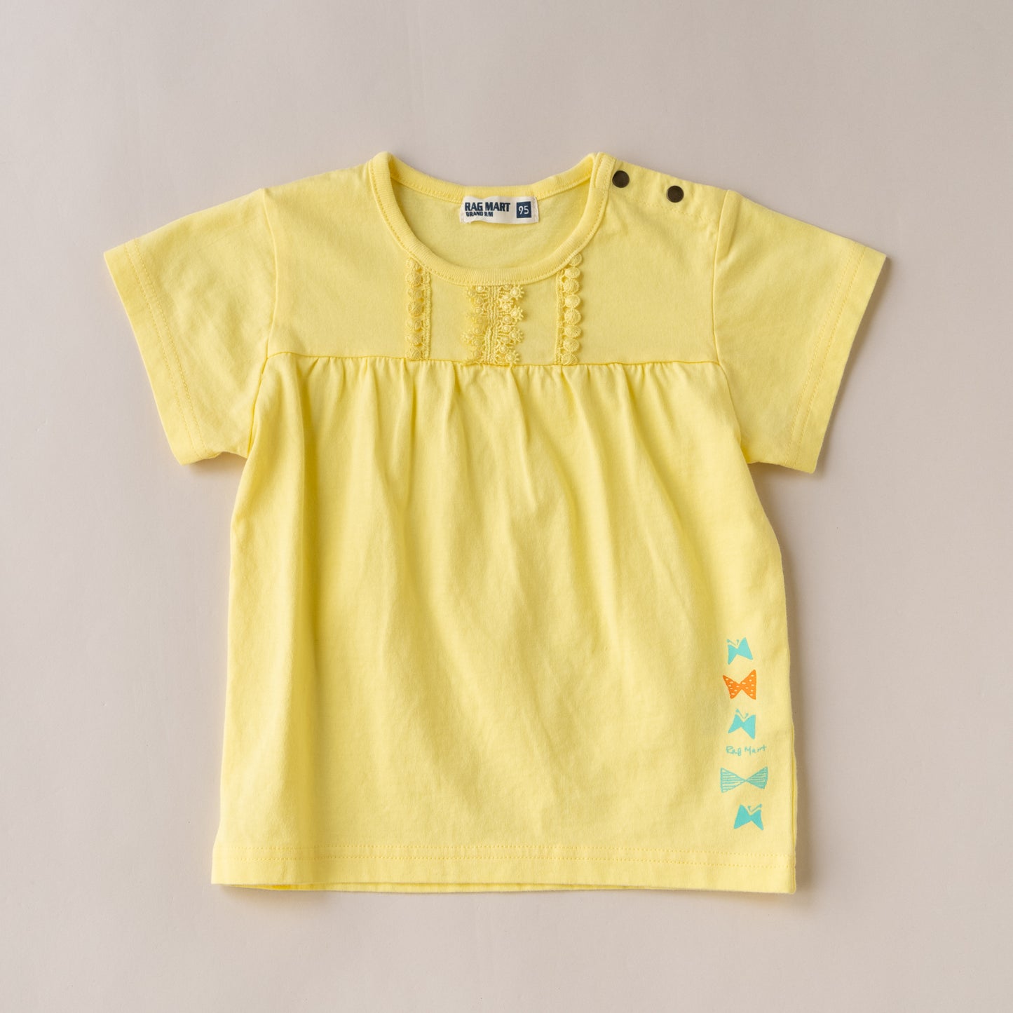 ガールズTシャツ　YELLOW