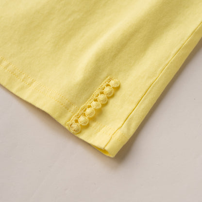 ガールズTシャツ　YELLOW