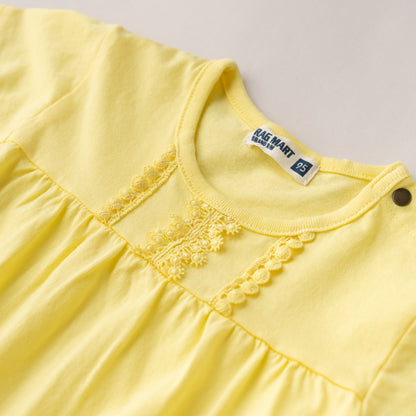 ガールズTシャツ　YELLOW