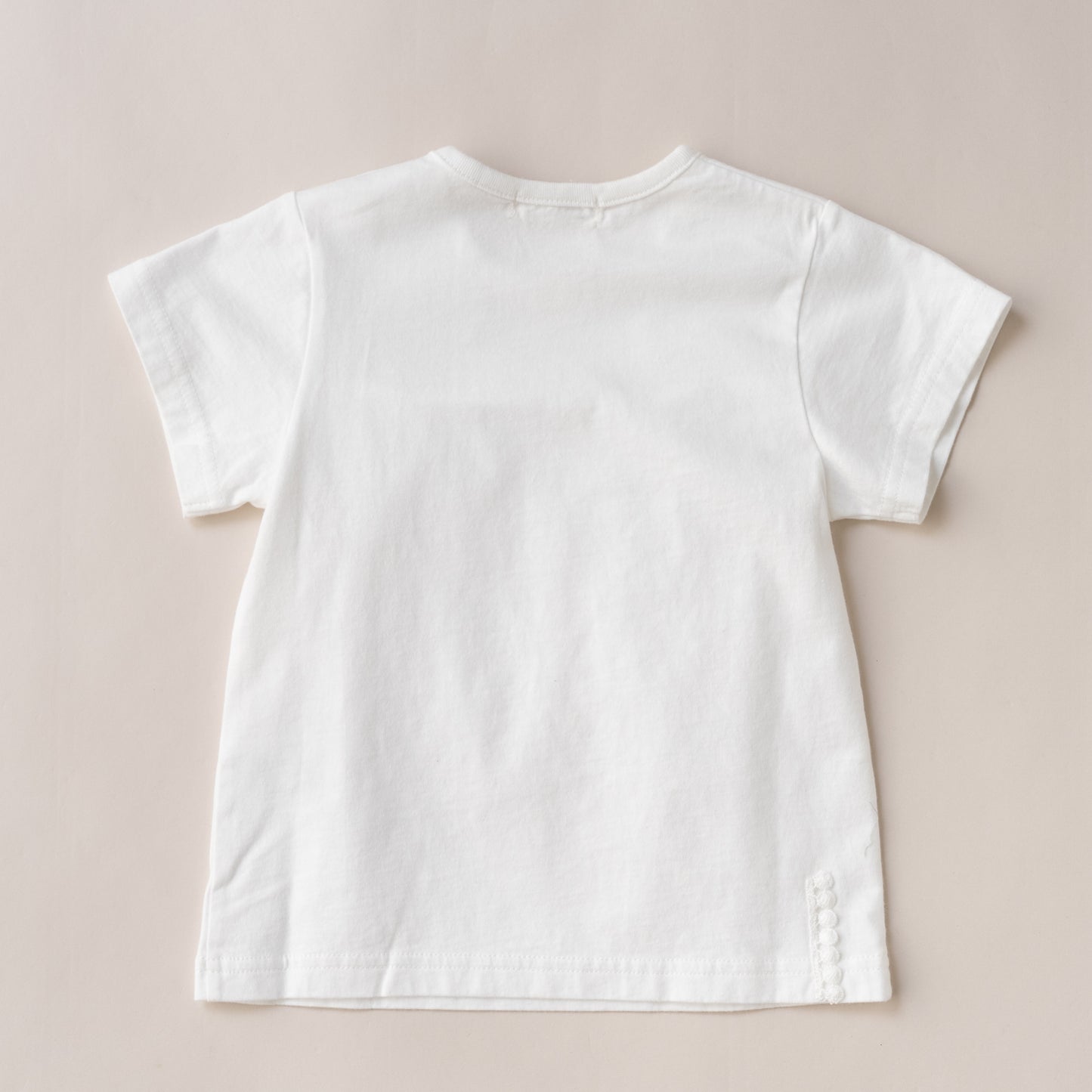 ガールズTシャツ　OFF-WHITE