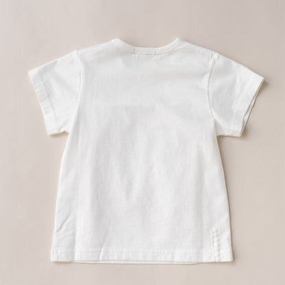 ガールズTシャツ　OFF-WHITE