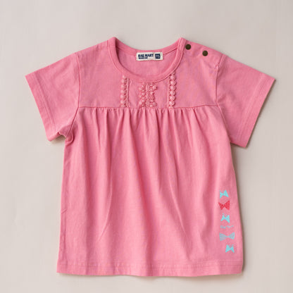 ガールズTシャツ　PINK