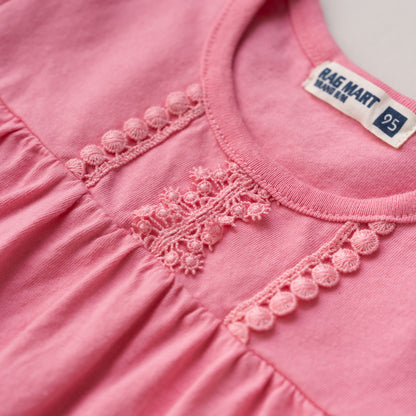 ガールズTシャツ　PINK