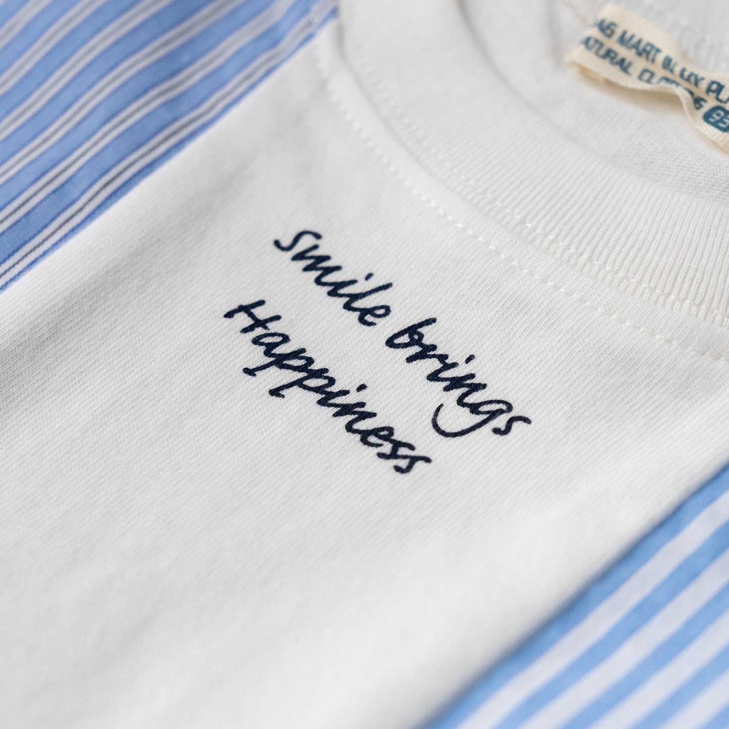 スイッチングTシャツ　OFF-WHITE