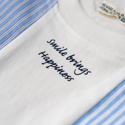 スイッチングTシャツ　OFF-WHITE