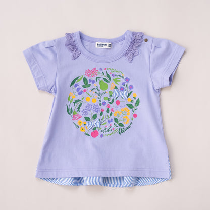 プリントTシャツ　PURPLE