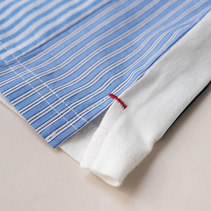 スイッチングTシャツ　OFF-WHITE