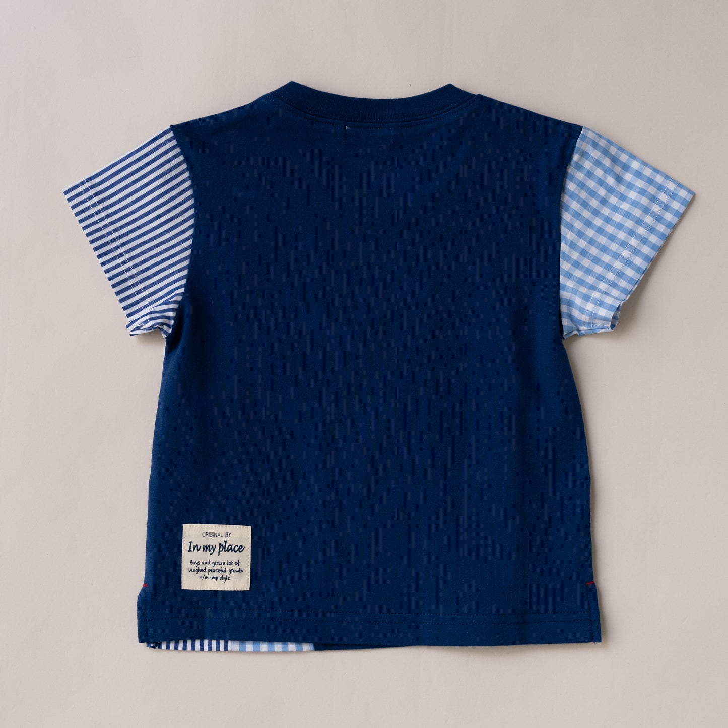スイッチングTシャツ　NAVY