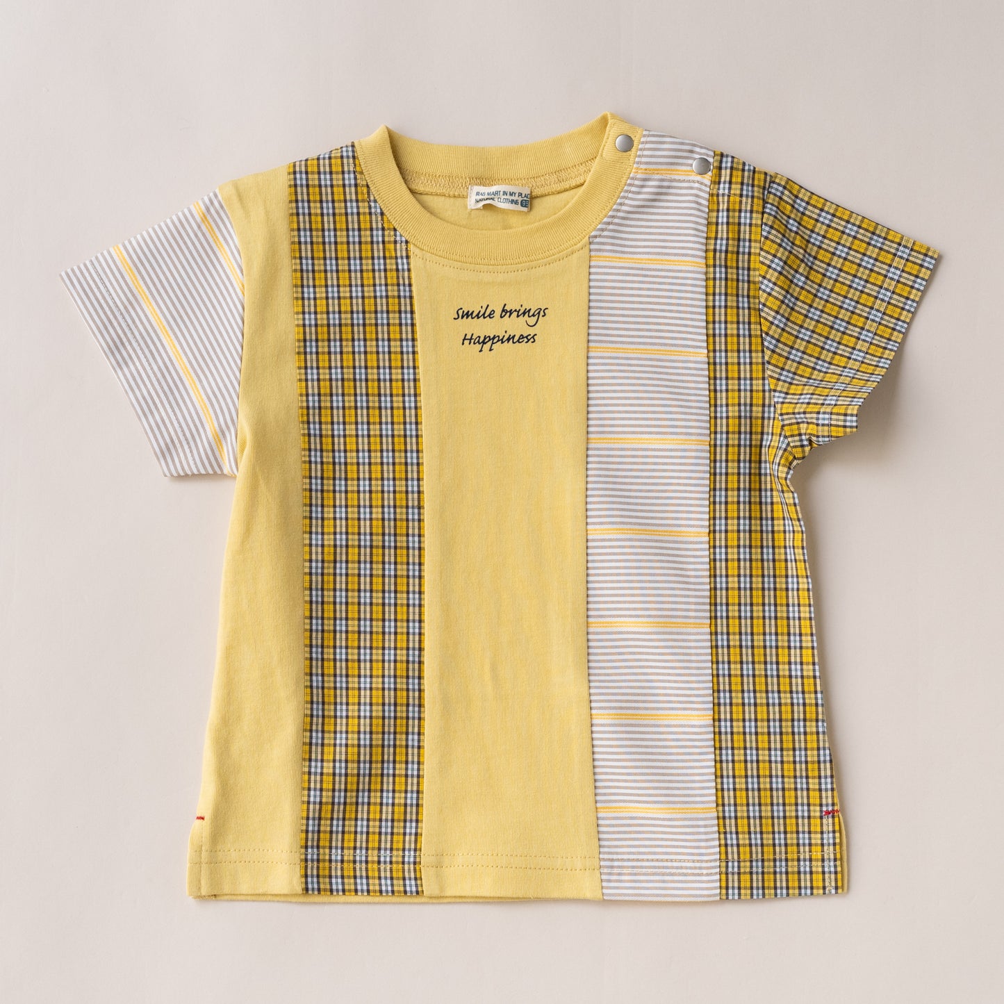 スイッチングTシャツ　BEIGE