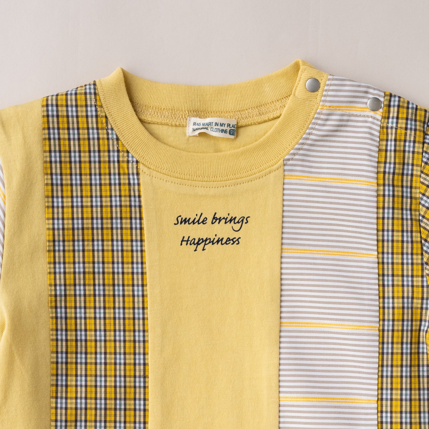 スイッチングTシャツ　BEIGE