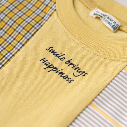 スイッチングTシャツ　BEIGE